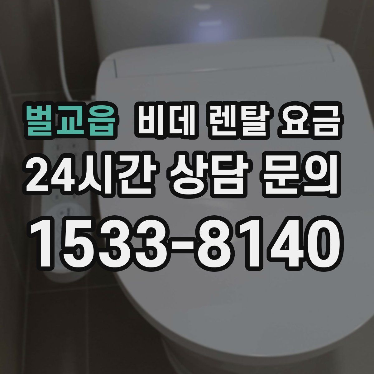 벌교읍 비데 렌탈 요금