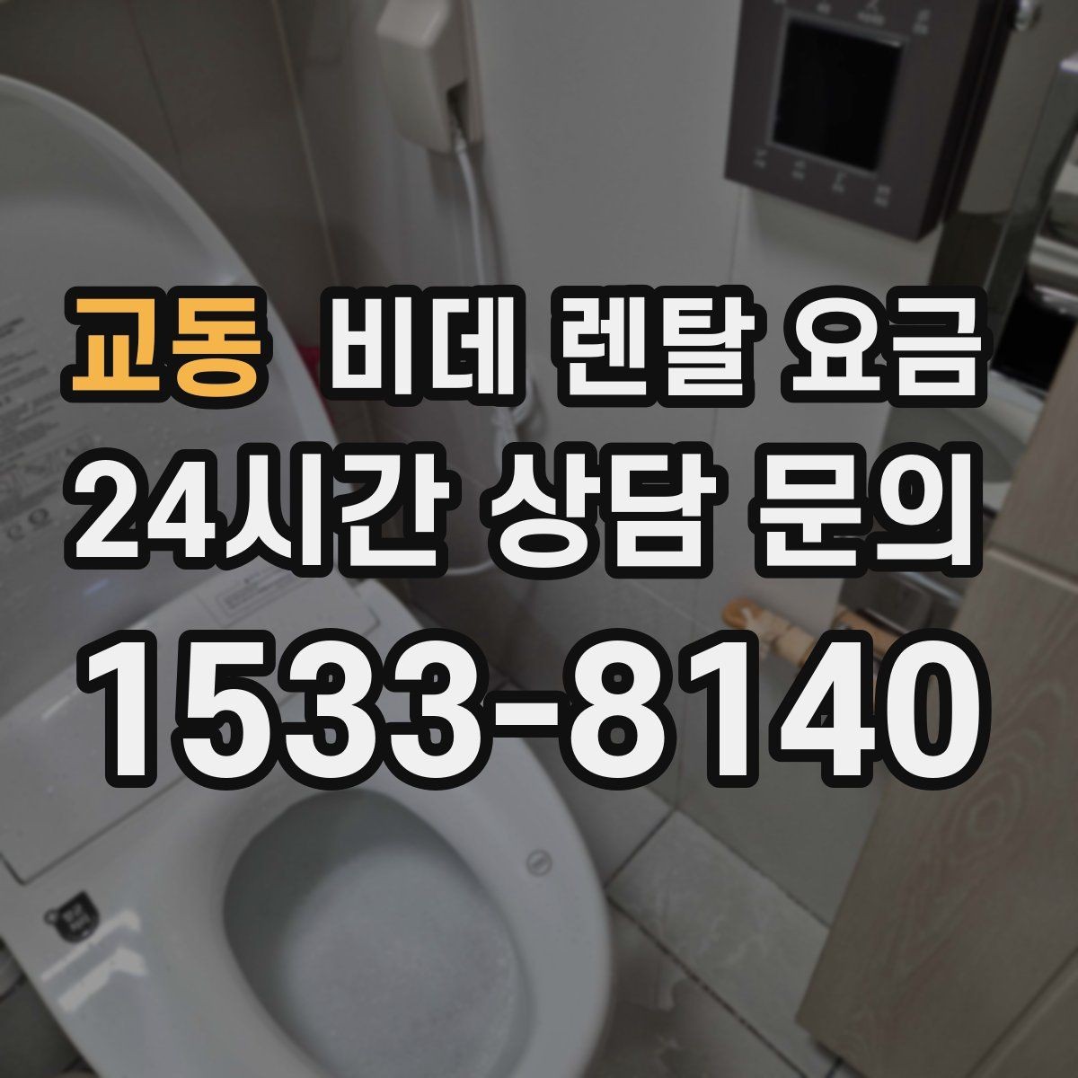 교동 비데 렌탈 요금 기본형을 선택할 때 고려할 기준