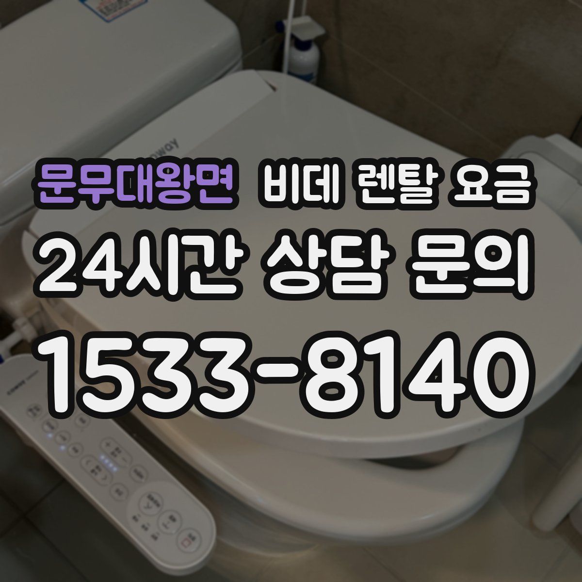 문무대왕면 비데 렌탈 요금