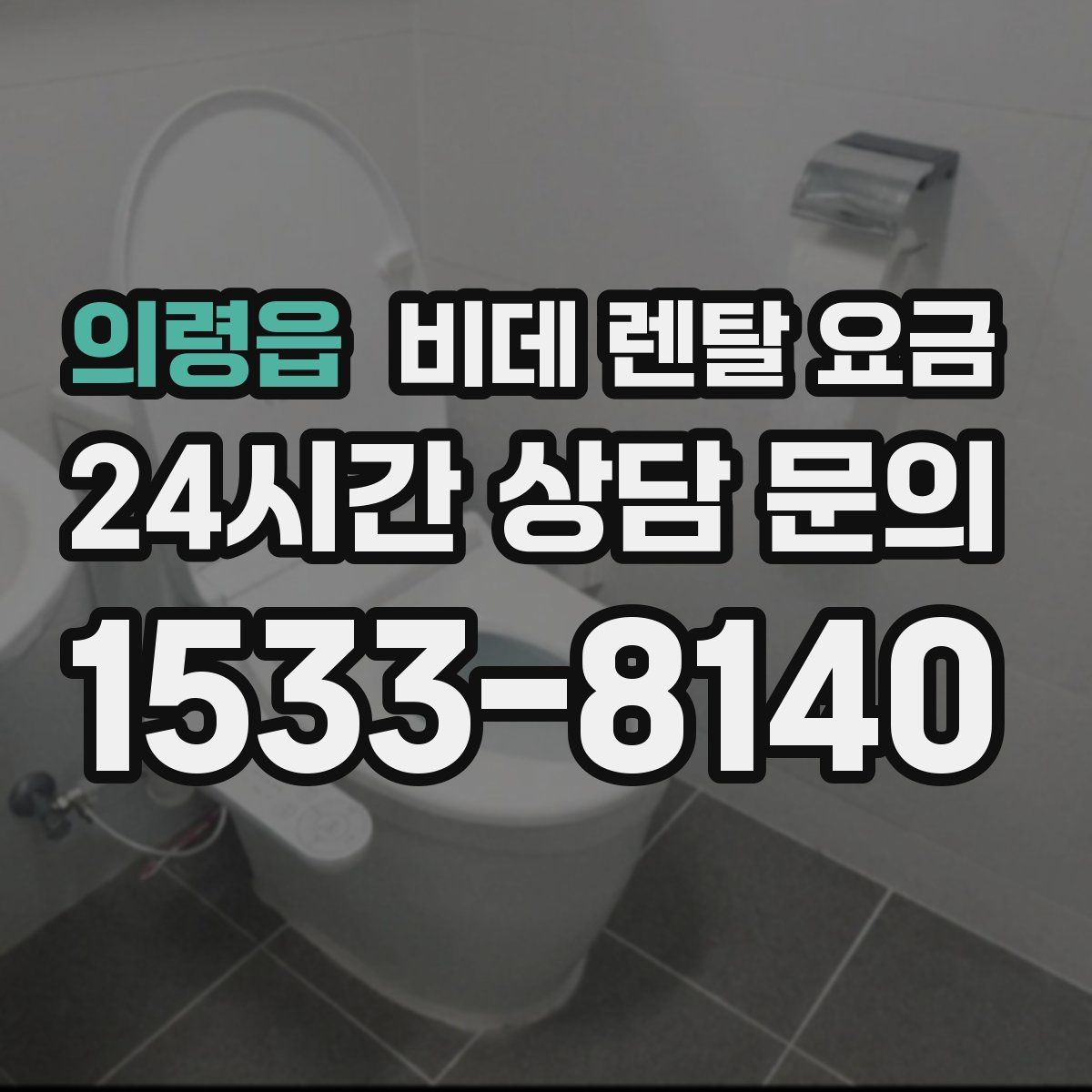 의령읍 비데 렌탈 요금