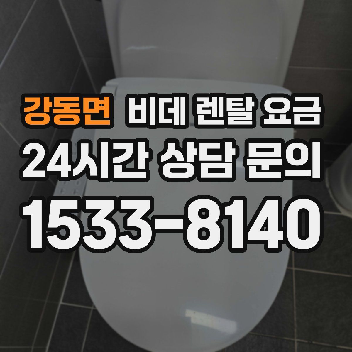 강동면 비데 렌탈 요금