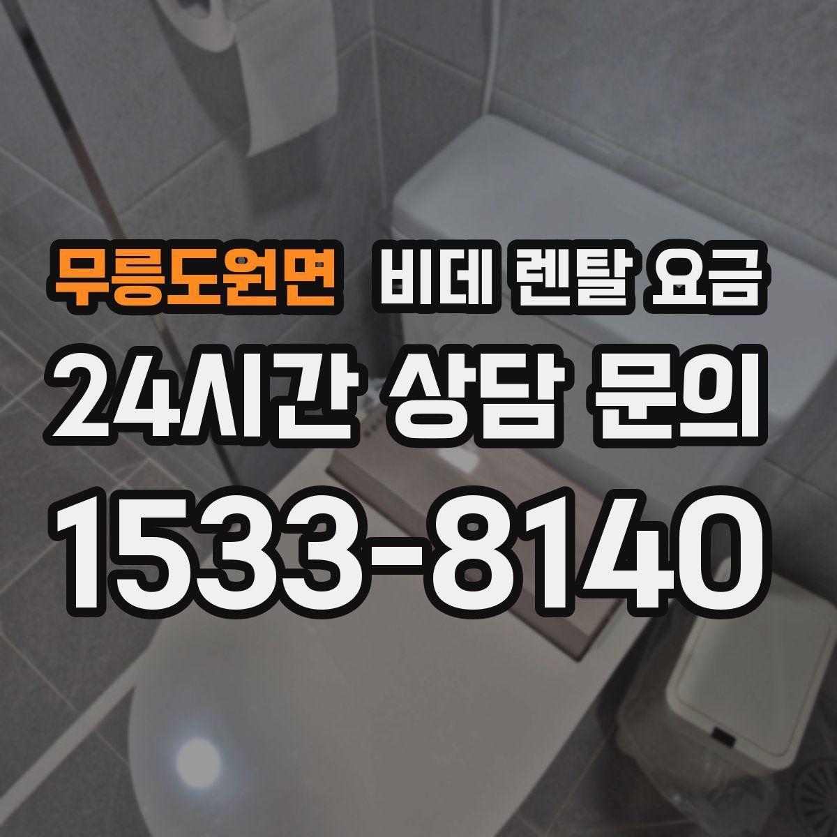 무릉도원면 비데 렌탈 요금