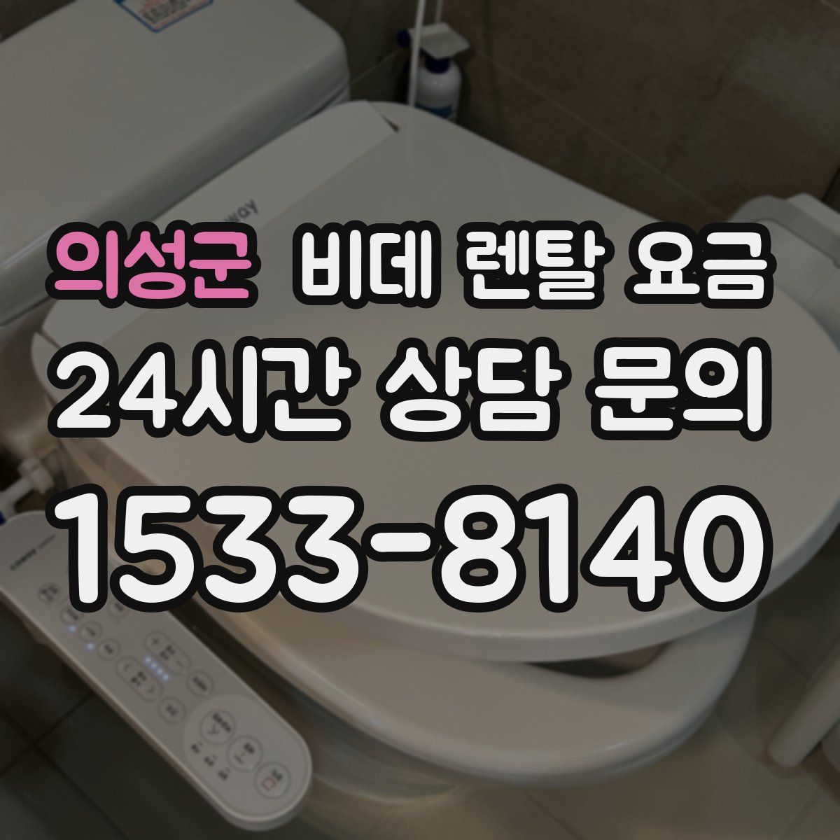 의성군 비데 렌탈 요금