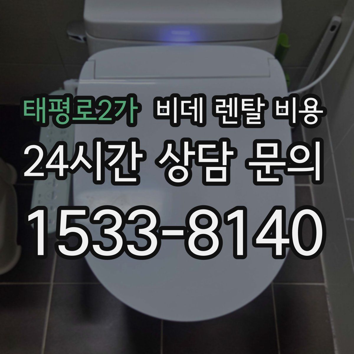 태평로2가 비데 렌탈 비용