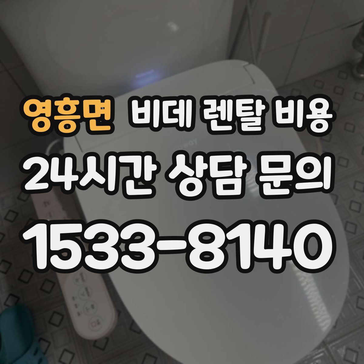 영흥면 비데 렌탈 비용