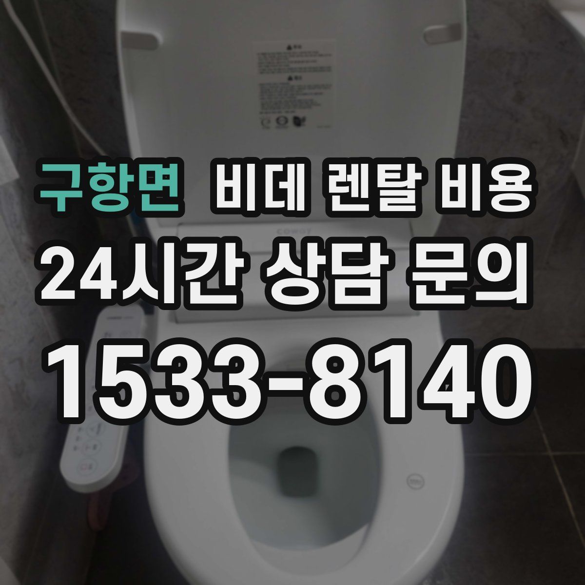 구항면 비데 렌탈 비용