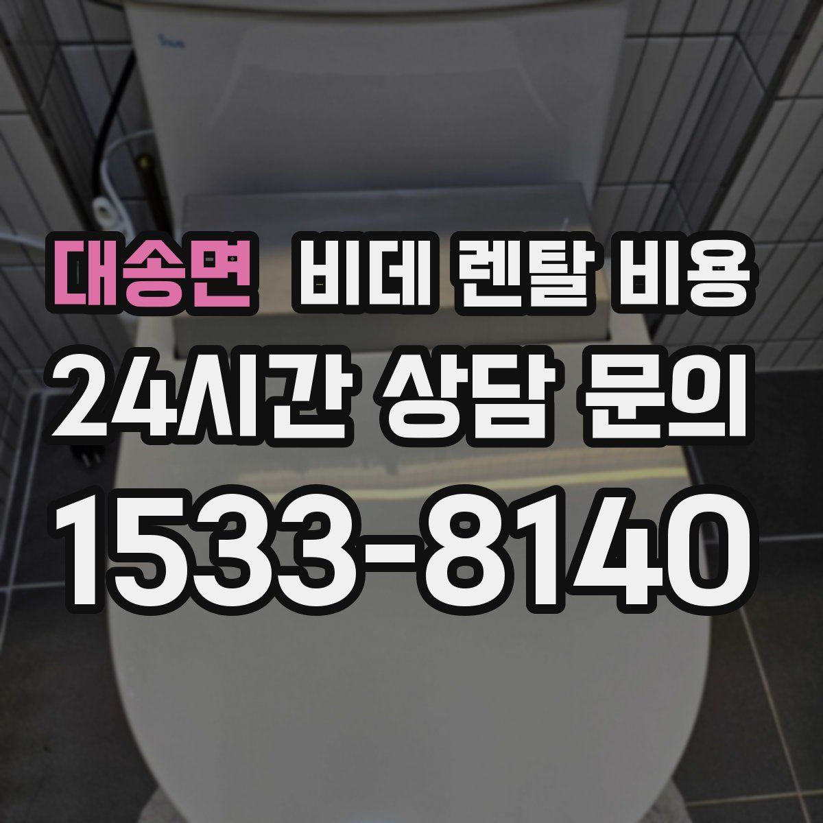 대송면 비데 렌탈 비용