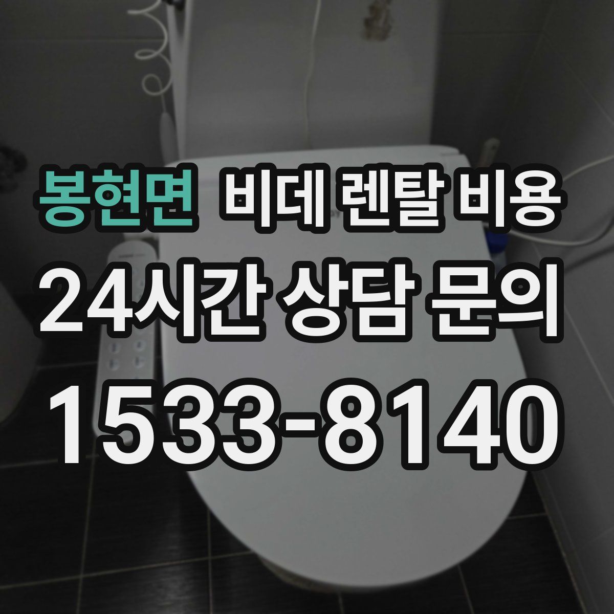 봉현면 비데 렌탈 비용