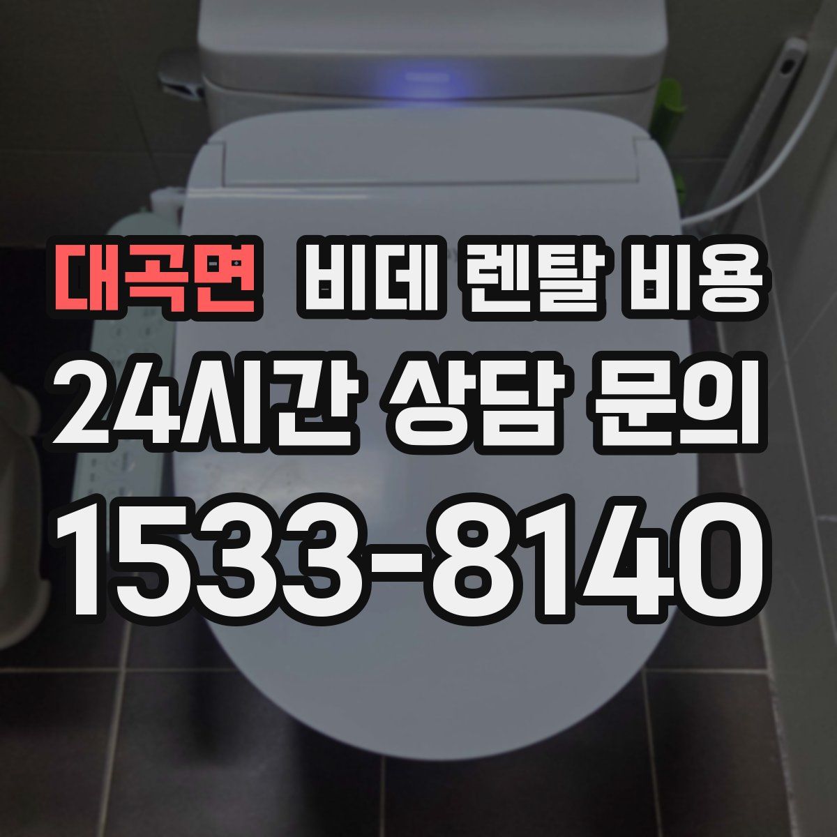 대곡면 비데 렌탈 비용