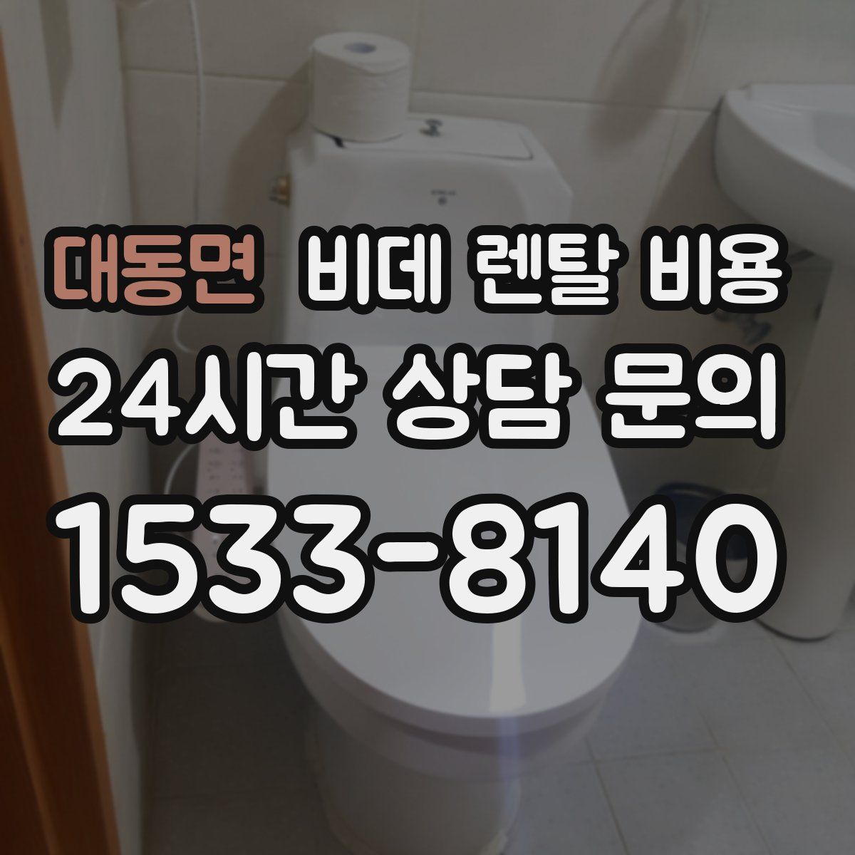 대동면 비데 렌탈 비용