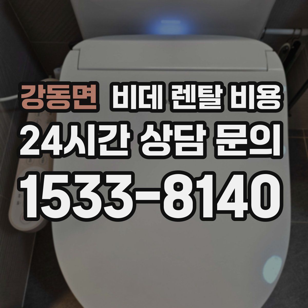 강동면 비데 렌탈 비용