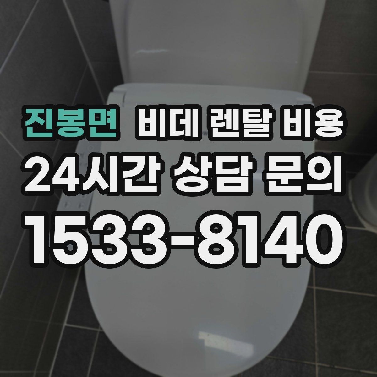 진봉면 비데 렌탈 비용