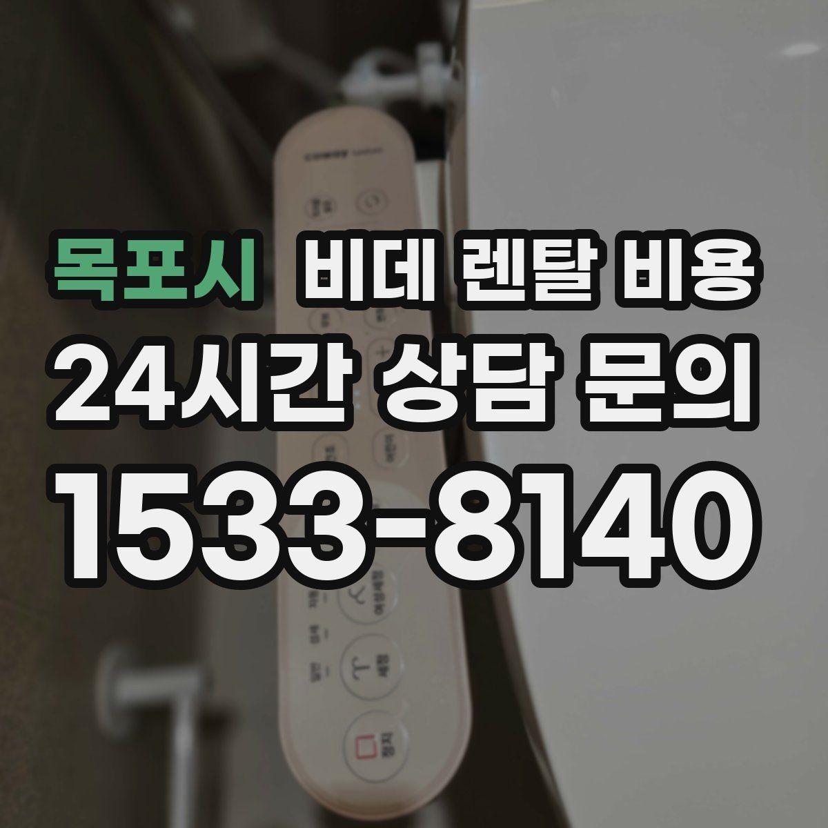 목포시 비데 렌탈 비용 기능별 차이가 가격에 미치는 영향