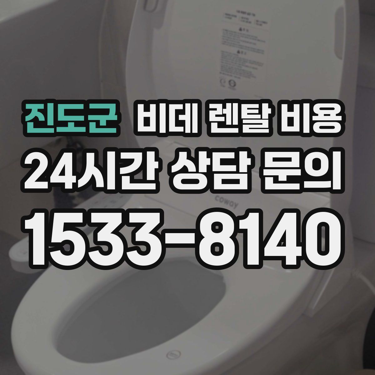 진도군 비데 렌탈 비용