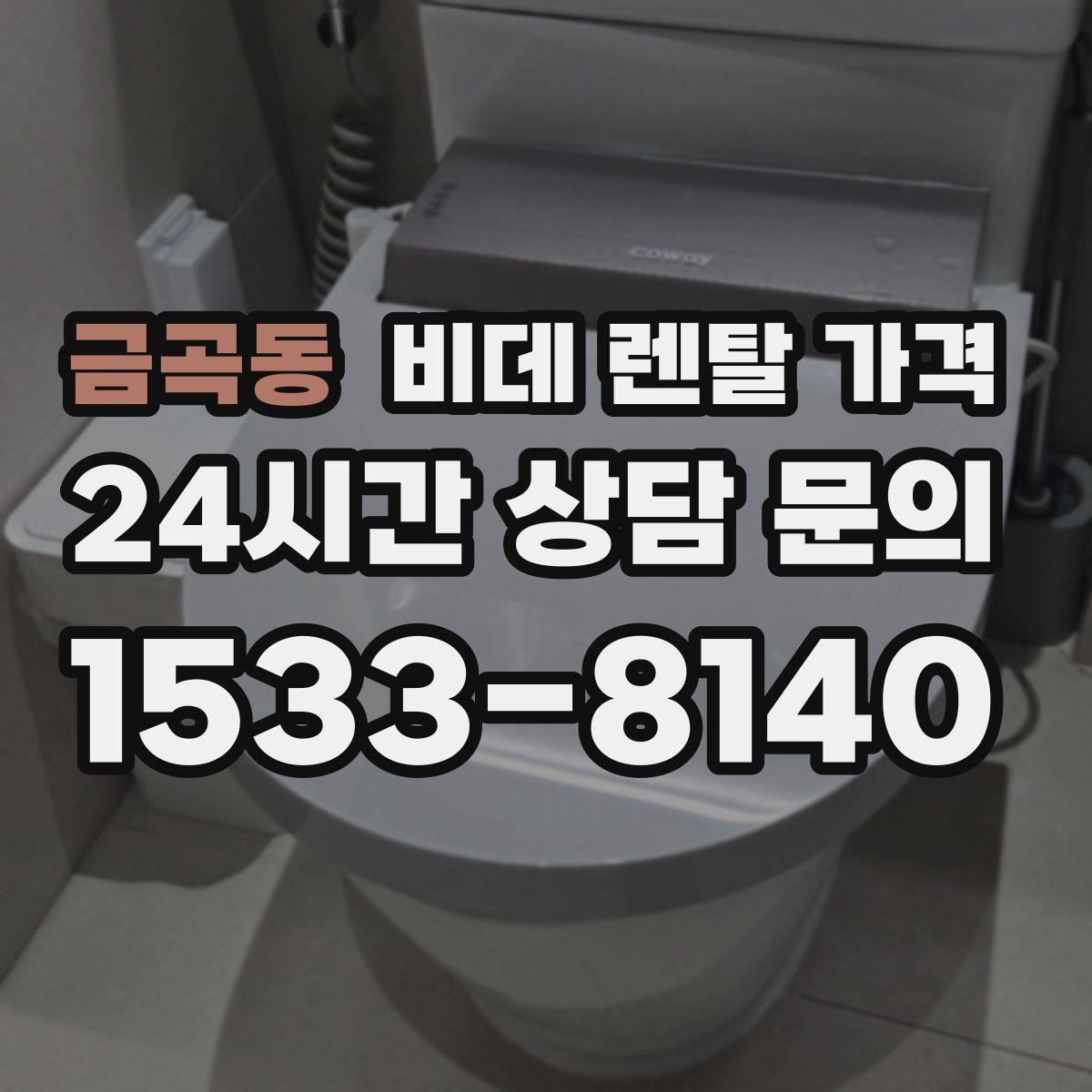 금곡동 비데 렌탈 가격