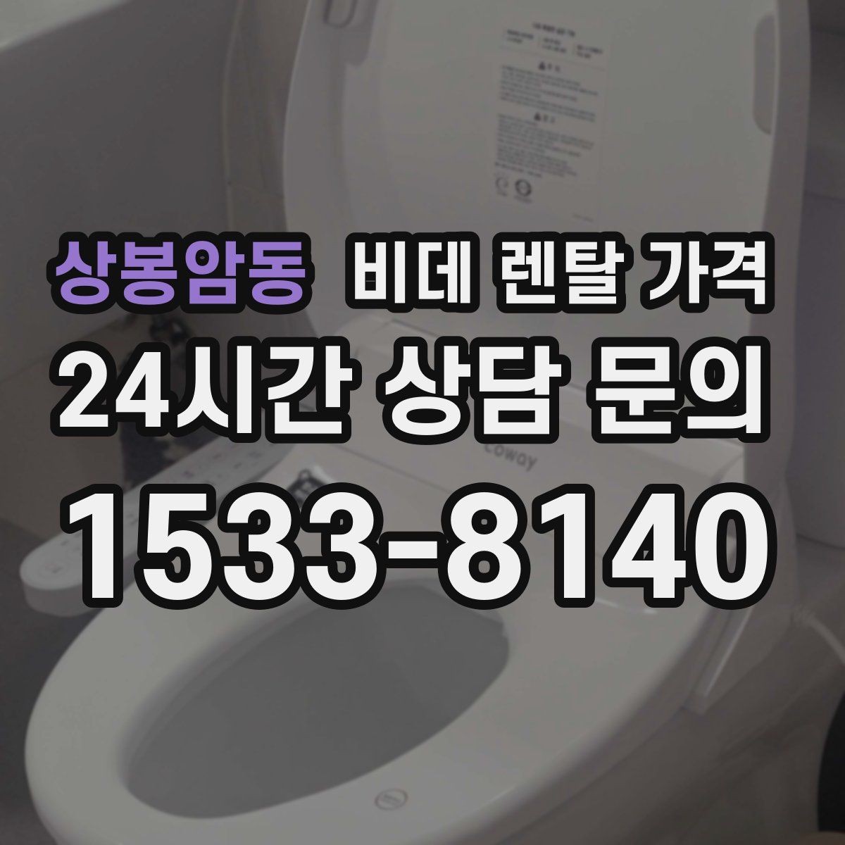 상봉암동 비데 렌탈 가격 기본형을 선택할 때 고려할 기준