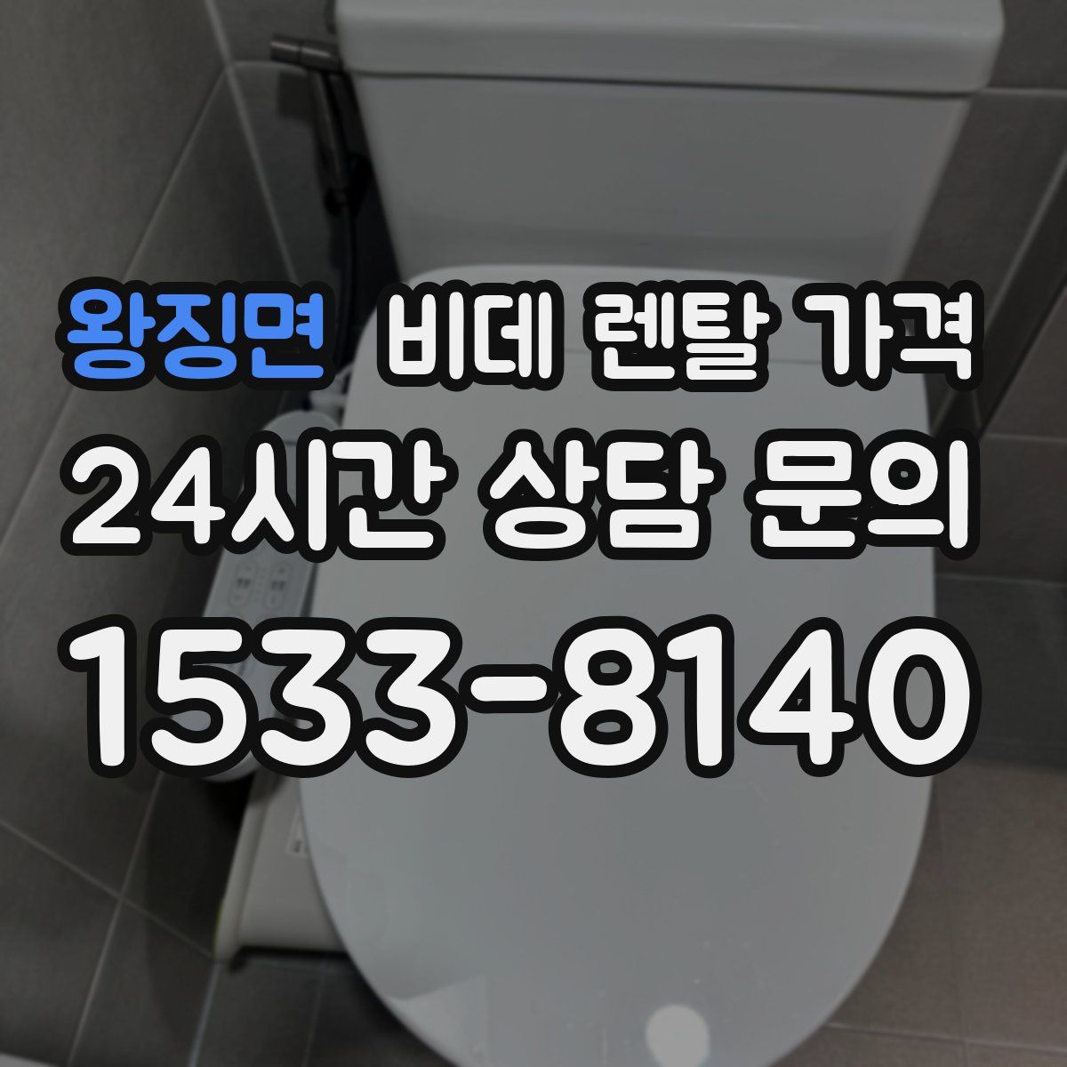 왕징면 비데 렌탈 가격