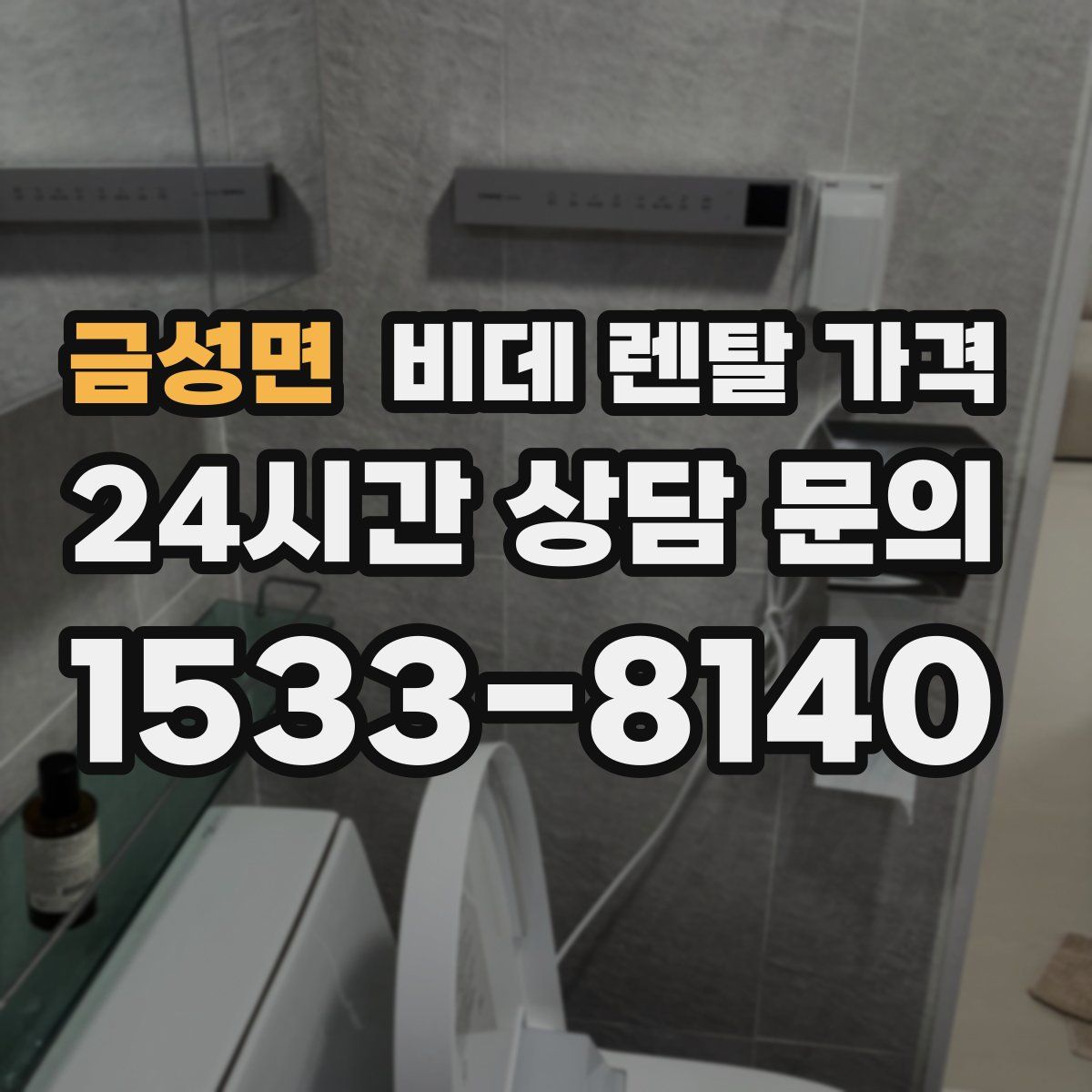 금성면 비데 렌탈 가격