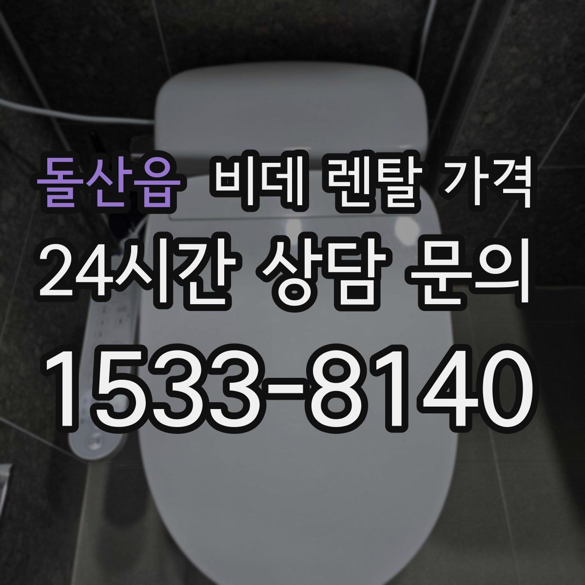 돌산읍 비데 렌탈 가격