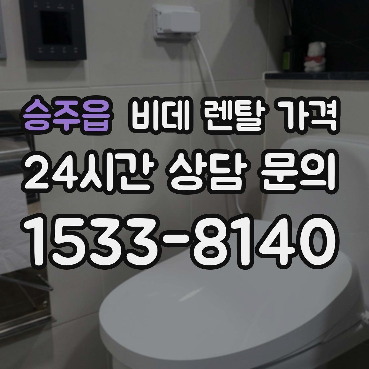 승주읍 비데 렌탈 가격 실제 후기에서 자주 언급되는 포인트