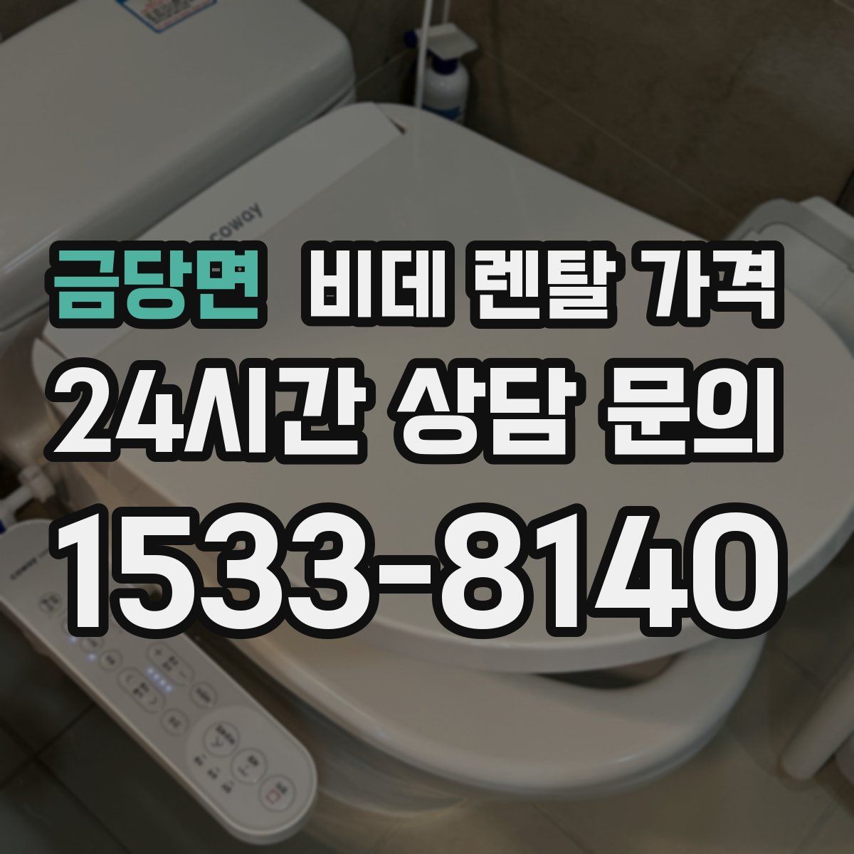 금당면 비데 렌탈 가격