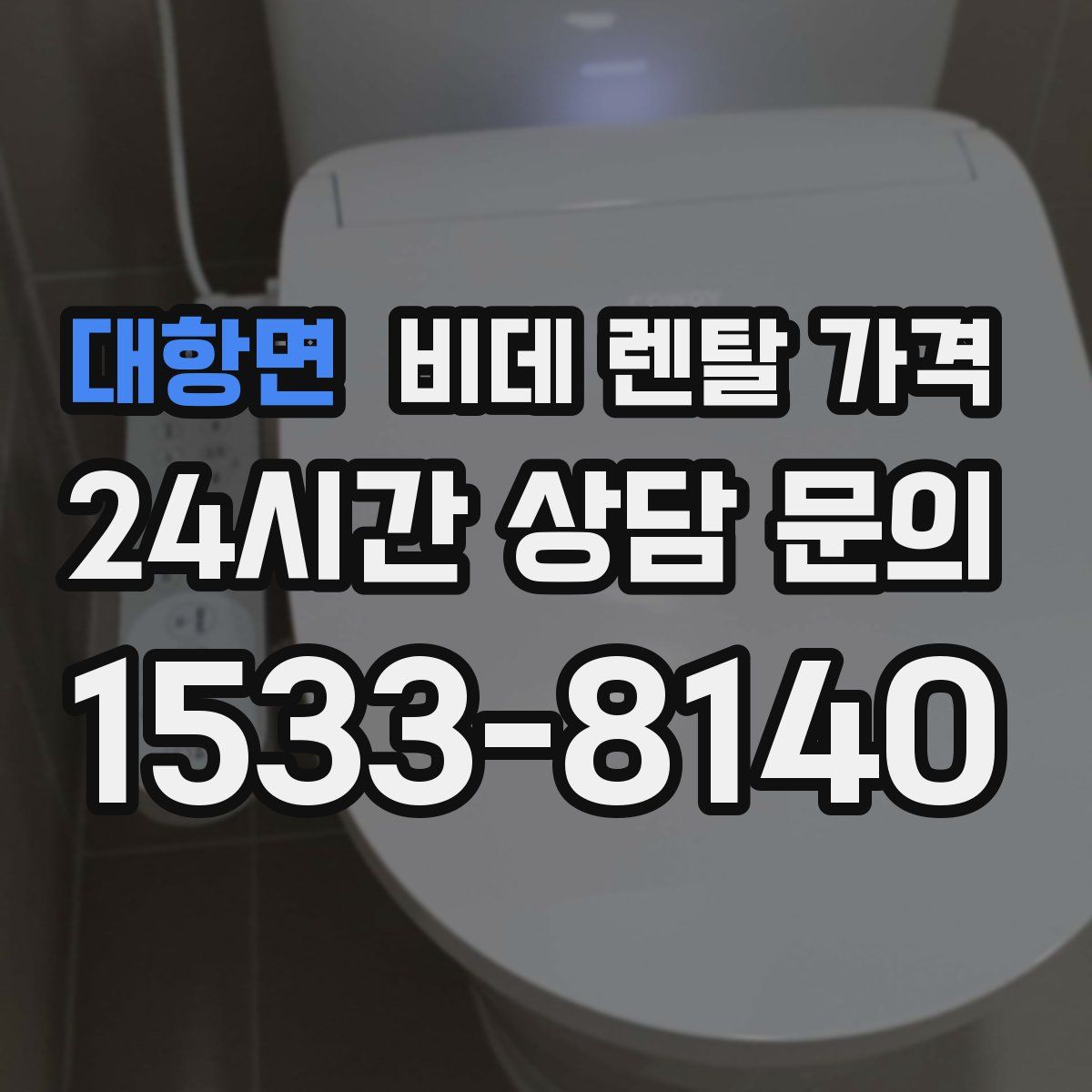 대항면 비데 렌탈 가격