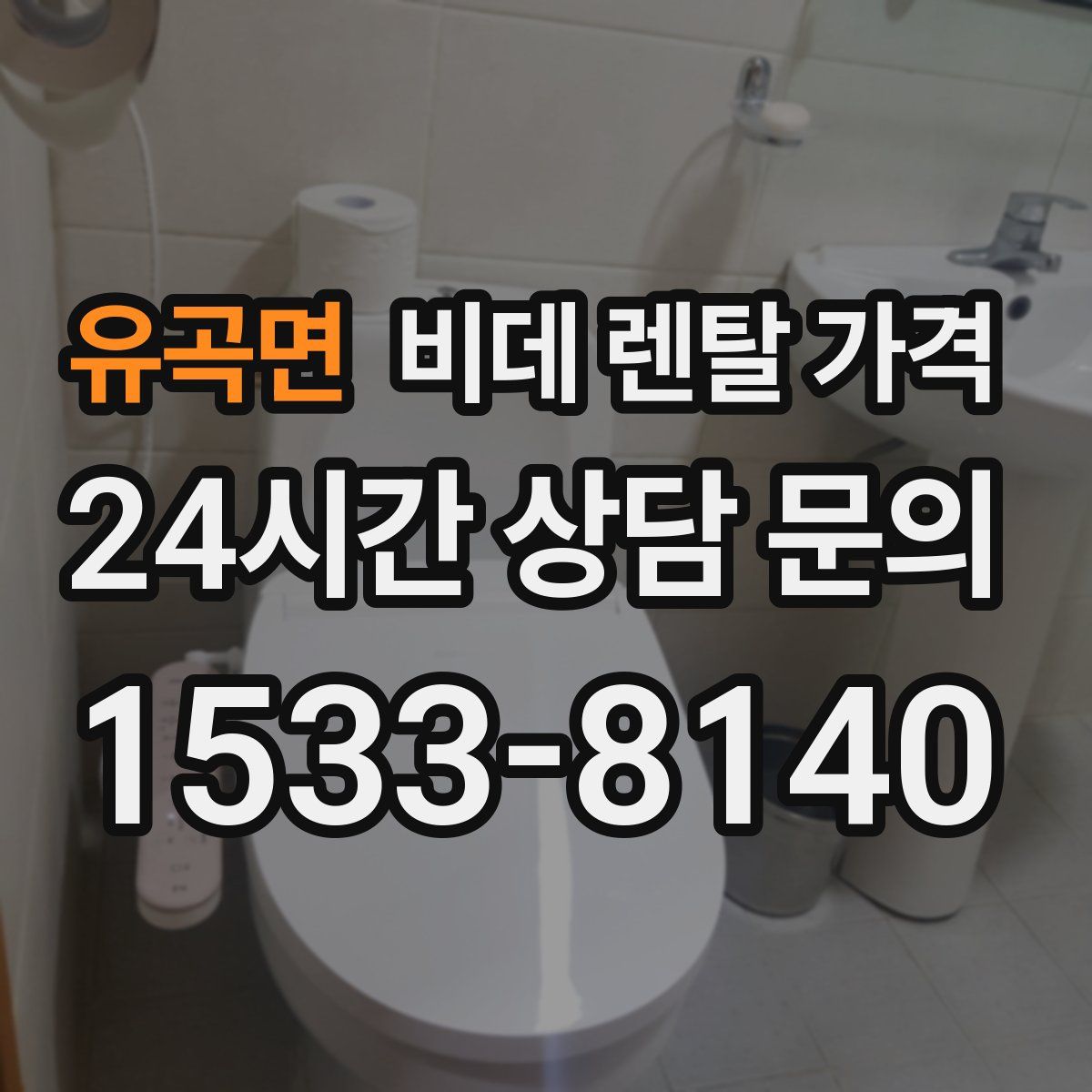 유곡면 비데 렌탈 가격