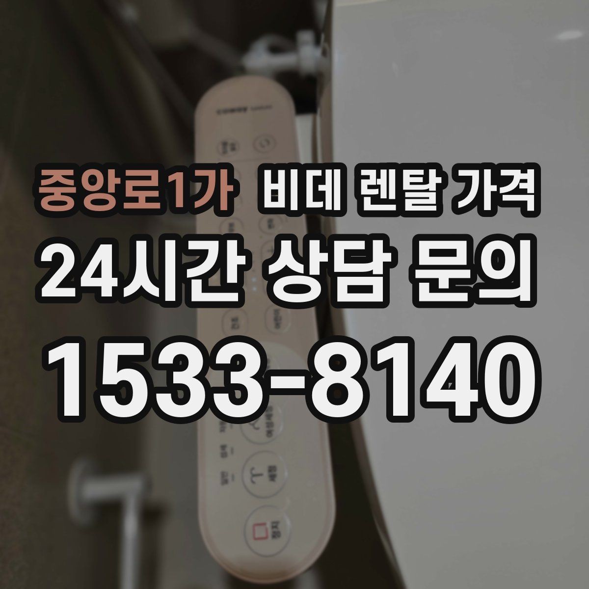 중앙로1가 비데 렌탈 가격 사용 만족도를 높이는 선택 포인트
