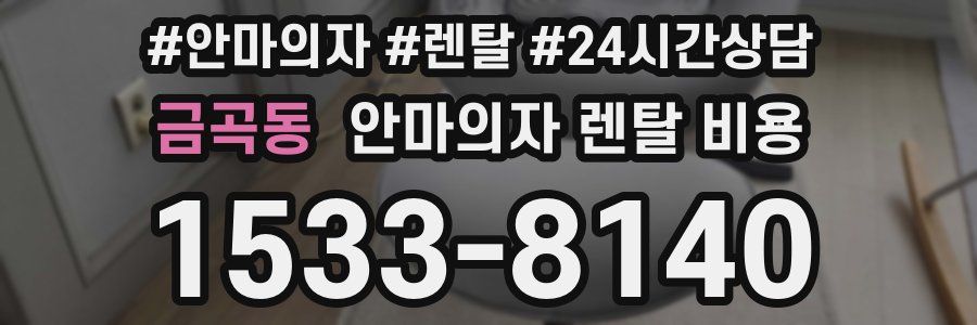금곡동 안마의자 렌탈 비용