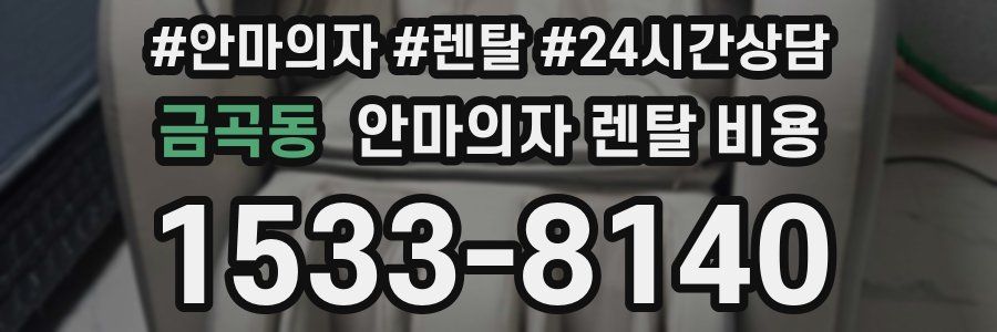 금곡동 안마의자 렌탈 비용