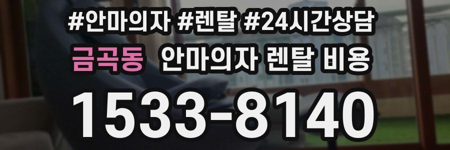 금곡동 안마의자 렌탈 비용