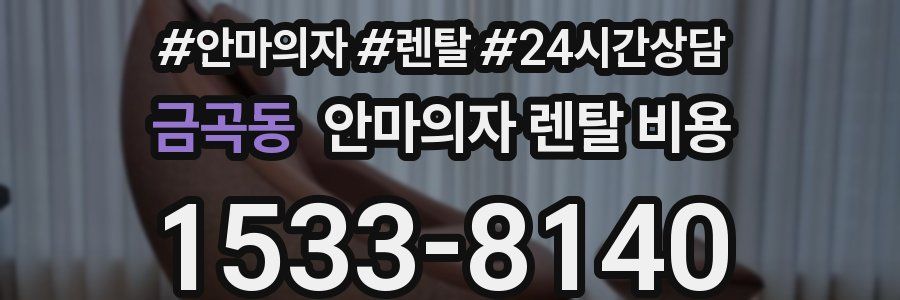 금곡동 안마의자 렌탈 비용