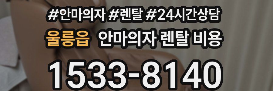 울릉읍 안마의자 렌탈 비용