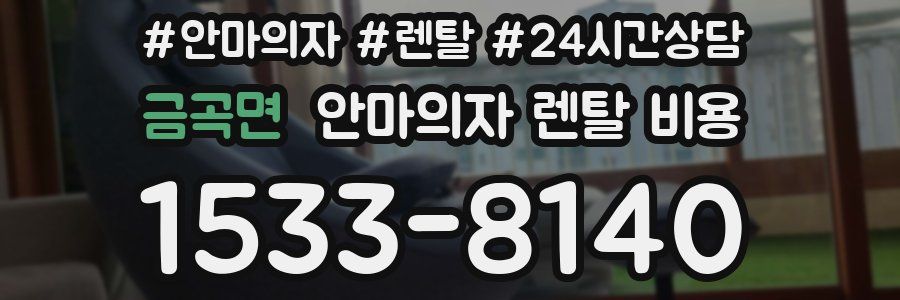 금곡면 안마의자 렌탈 비용
