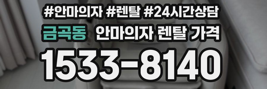 금곡동 안마의자 렌탈 가격