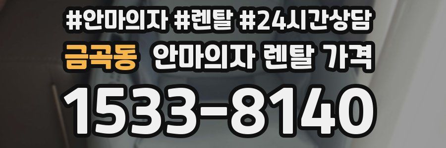 금곡동 안마의자 렌탈 가격