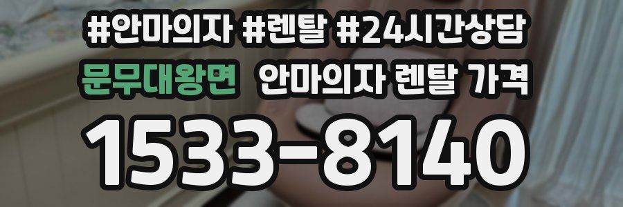 문무대왕면 안마의자 렌탈 가격