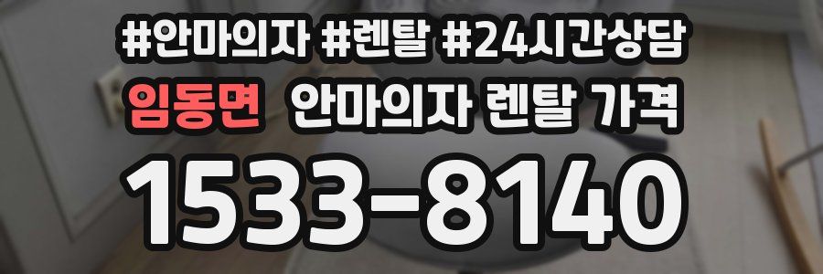 임동면 안마의자 렌탈 가격