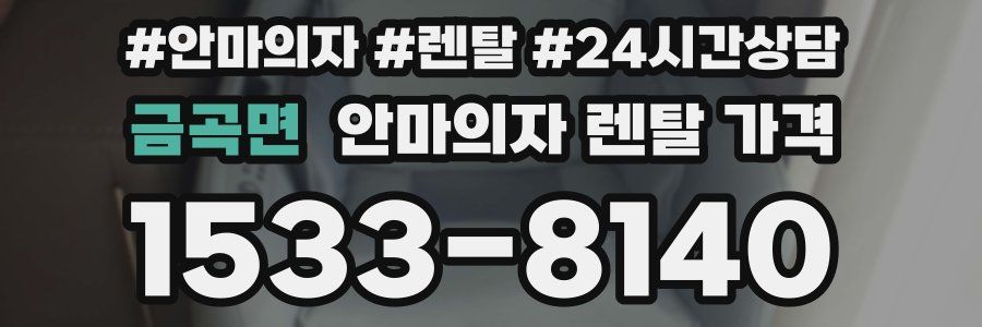 금곡면 안마의자 렌탈 가격