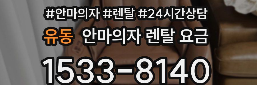 유동 안마의자 렌탈 요금