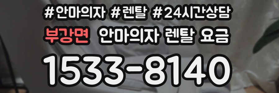 부강면 안마의자 렌탈 요금