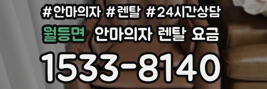 월등면 안마의자 렌탈 요금