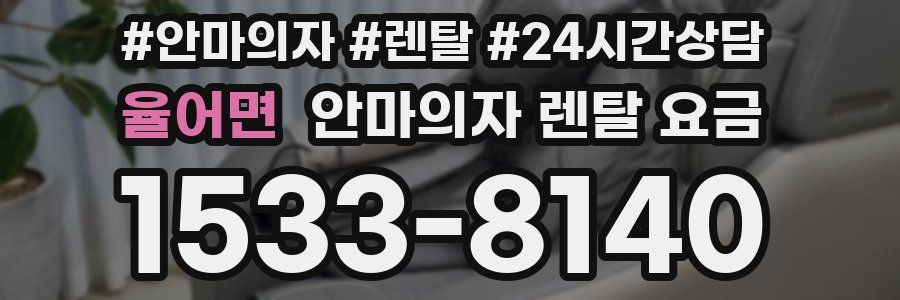 율어면 안마의자 렌탈 요금