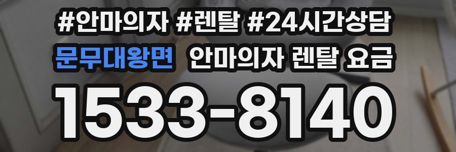 문무대왕면 안마의자 렌탈 요금