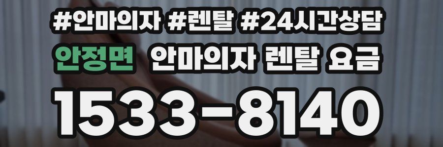 안정면 안마의자 렌탈 요금