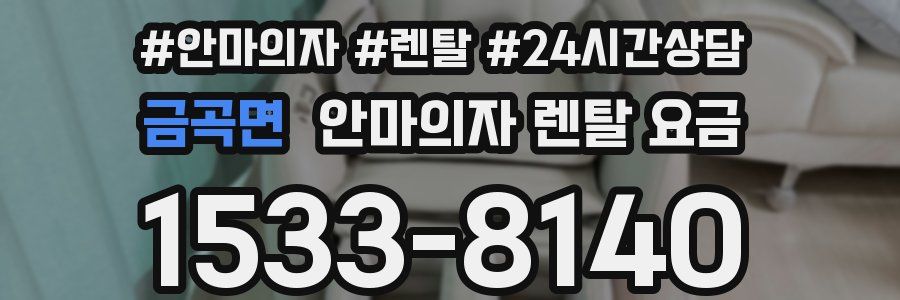 금곡면 안마의자 렌탈 요금