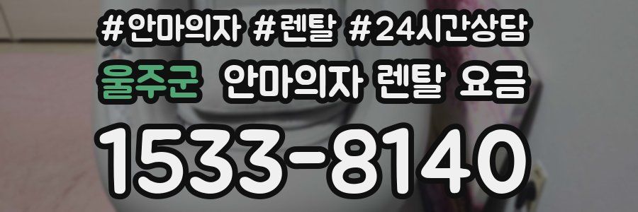 울주군 안마의자 렌탈 요금