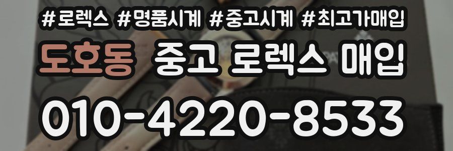 도호동 중고 로렉스 매입
