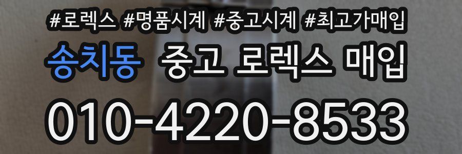 송치동 중고 로렉스 매입