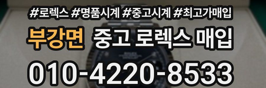 부강면 중고 로렉스 매입